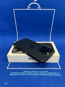 Apple iPhone 15 PRO 128GB Black Titanium-Batéria 100% - 4