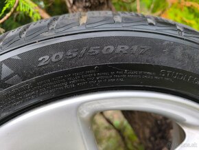 205/50R17 zimné + disky VW St.Moritz - 4