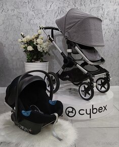 TROJKOMBINÁCIA BUGABOO FOX ALU BLACK MELANGE - 4