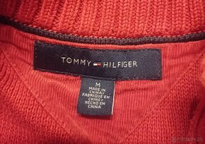 Tommy Hilfiger červený zimný - 4