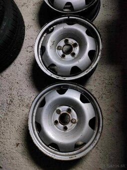 4ks plech. Disky orig. VW 5x120 R17 T5 T6 - 4