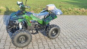 Dětská elektro čtyřkolka ATV Warrior 1000W 48V zel - 4