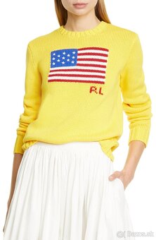 RALPH LAUREN ICON luxusny damsky sveter vel. S - 4