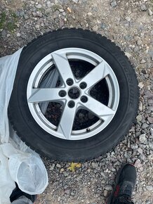 Najazdené zimné pneu na diskoch 215/60/r16 bridgestone - 4