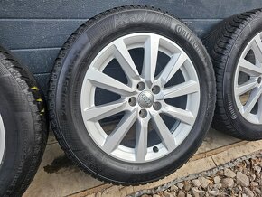 Zimná sada AUDI A1, Škoda SCALA 5x100+Continental 205/55 R16 - 4