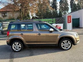 ► ŠKODA YETI 2,0 TDI 4x4-PARK. SENZORY, NEZAV. TOPENÍ,NAVI ◄ - 4