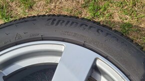 Zimné kolesá 6,5x16R 5x108 ET50 Bridgestone 205/55 R16 - 4