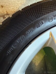 Zimne Continental 225/55 R17 s diskami BMW - 4