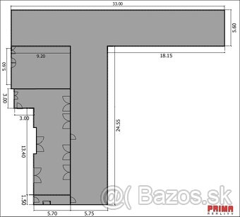 ID 3083   Prenájom: skladová hala A, 425 m2, Rosina - 4