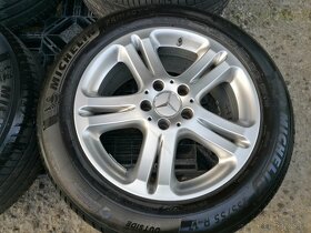 Alu sada = 5x112 = orig. MERCEDES = s pneu = 235/55 R17 - 4