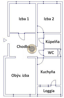 NA PREDAJ-3 izbový byt-Lipany - 4