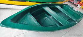 Rybárska pramica HCS-04 zelená 380 x 140 cm - nová - 4