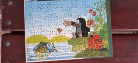 Predám retro puzzle Krtek - 4