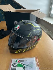 Predám helmu na motorku AGV K5 - S Tornado Pinlock MS - 4