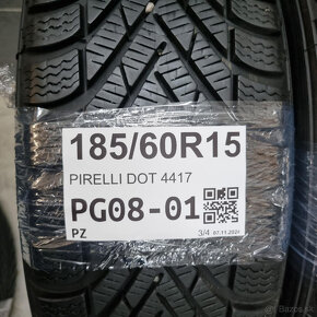 Zimné pneumatiky 185/60 R15 PIRELLI DOT4417 - 4