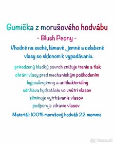 Gumička do vlasov, scrunchie - 4