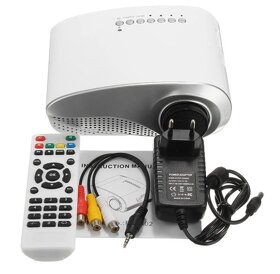 LCD LED Mini Projector 600 Lumens 480x320 - 4