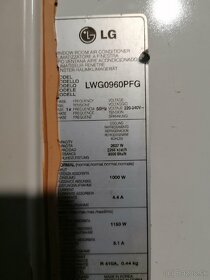 LG okenná klimatizácia 2.5kw - 4