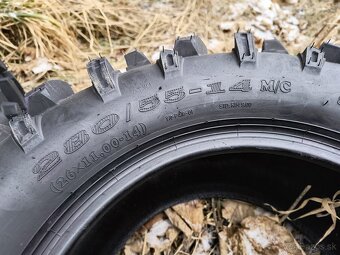 Pneumatiky štvorkolka 26x9 + 26x11 R14, 25x8 +25x10 - 4