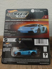 Hot wheels Elite64 Lamborghini, Mercedes - 4