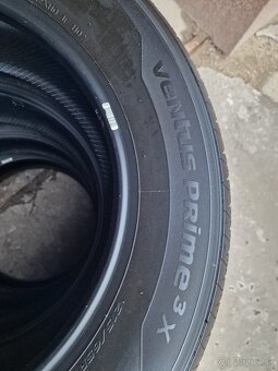 Predám letné pneu Hankook ventus prime 3x. rozmer 215/65 R17 - 4