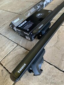 Priecniky Thule WingBar Evo + Patky Thule Evo Raised Rail - 4