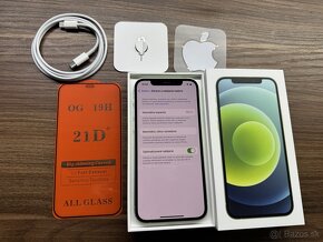 IPhone 12 64GB Green- 100% zdravie - 4