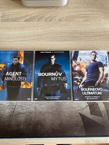 Predám kolekciu originál 3 DVD filmov Jason Bourne - 4