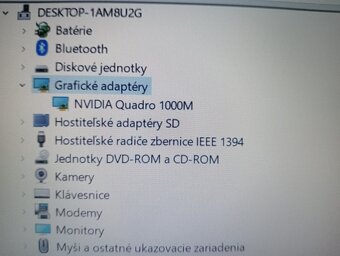 grafická karta z notebooku , NVIDIA Quadro 1000M - 4