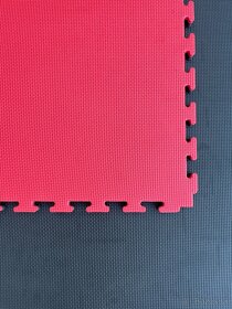 Tatami Champion puzzle čierno-červená 105cm x 105cm x 2cm - 4