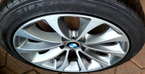 alu R18 5x120 bicolor, senzory, pneu 225/45, orig. BMW - 4