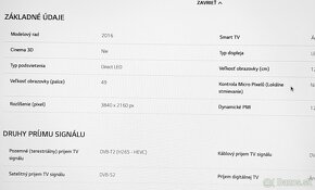 Televízor LG UHD TV 4K, webOS 3.0 smart TV, LeD, 123 cm/49 - 4