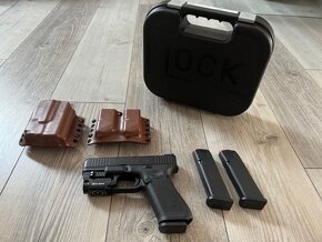 Glock 45 9mm + Truglo TFX pro + Olight Baldr mini zeleny - 4