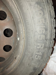 hyundai, kia, zimná sada Conti 195/65 R15 - 4