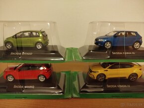 Predám modely škoda 1:43 cena za kus.. - 4