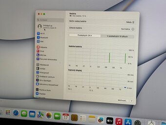 Apple Macbook air M1 8/256gb- Nepouživaný 99% batéria - 4