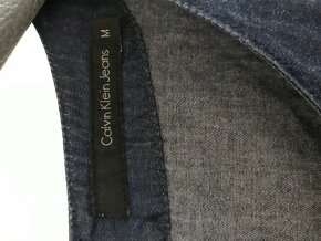 CALVIN KLEIN originál damske riflove saty S/M - 4