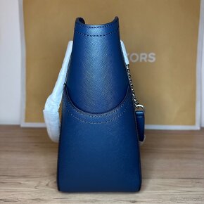 Nová dámska kabelka Michael Kors Jet Set Travel Chain Blue - 4