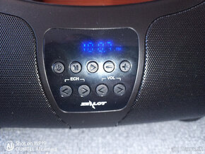 Ponúkam výkonný Bluetooth MP3 prehrávač, FM rádio, Karaoke - 4