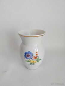 Starožitná porcelánová vázička Míšeň - Meissen - 4