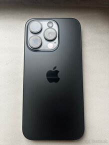 Predám IPhone 15 PRO 128 GB BLACK TITANIUM - 4