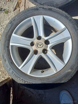 disky + letné pneumatiky 205/55 R16, 5x114,3 - 4