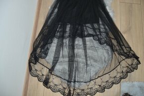 Čierna spoločenská sukňa - 4