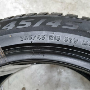 Zimné pneumatiky 245/45 R18 PIRELLI DOT4222 - 4