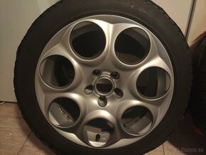 5x110 R17 ET 33 + zimné pneu Dunlop - 4