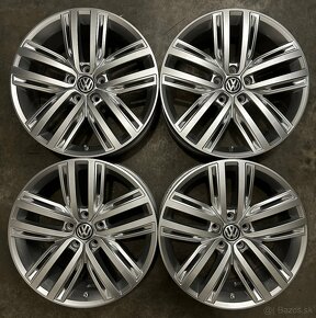 Hliníkové disky VW Auckland 5x112 R19 - VW Tiguan -nejazdene - 4