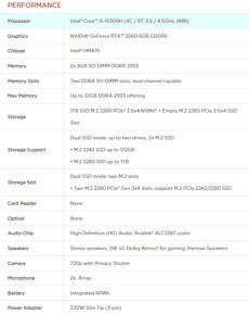 predám Lenovo Legion 5 15IMH05H - 4