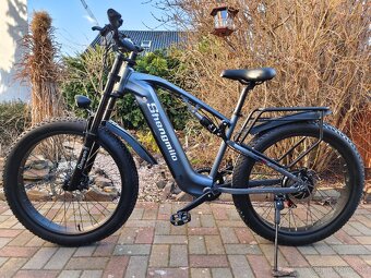 Výkonný fat ebike Shengmilo 26x3.0",500W,17.5Ah 840Wh,50km/ - 4