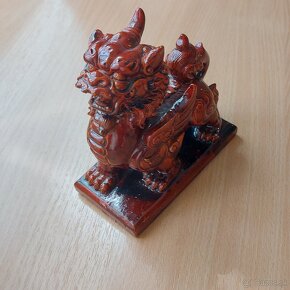 CHINESE FOO DOG LION socha - 4