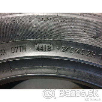 Letné pneumatiky 245/45 R16 CONTINENTAL DOT4418 - 4